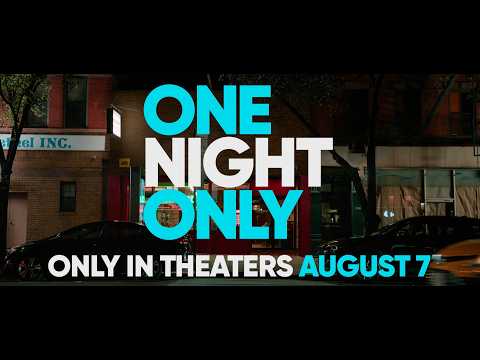 One Night Only (2026) official trailer artwork